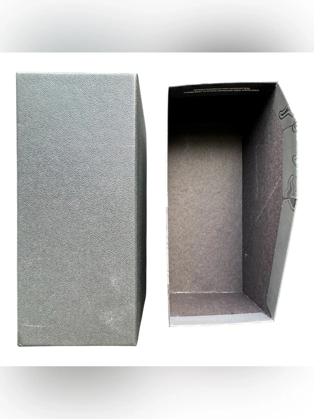 Pokemon Mega Evolution Pitch Black Elite Trainer Box(EMPTY BOX)- Silver & Black